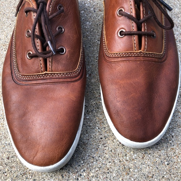 Aldo Men’s Sneakers Cognac color Size 8 - Picture 3 of 7